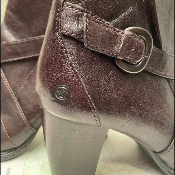 Born Leather Ankle Booties - Picture 7 of 11